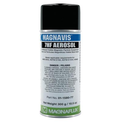 Magnaflux Magnavis 7HF BK Visible Magnetic Particle Wet Method Prepared Bath, 16oz Aerosol, 01-1580-78