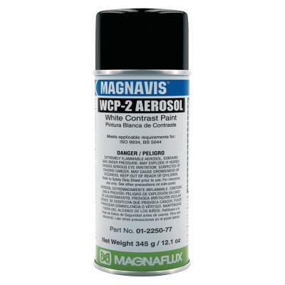 Magnaflux Magnavis WCP-2 Contrast Paint, 16 oz, Aerosol Can, White, 01-2250-78