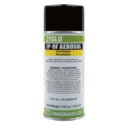 Magnaflux Zyglo ZP-9F Developer, Liquid Penetrant, Aerosol Can, 16 oz, 01-3354-78