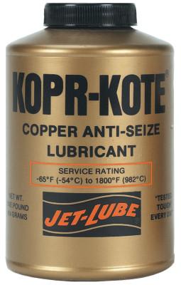 Jet-Lube Kopr-Kote® High Temperature Anti-Seize & Gasket Compound, 1 lb, Can, 10004