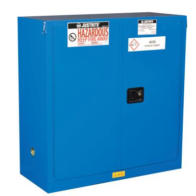 Justrite Sure-Grip EX Hazardous Material Steel Safety Cabinet, 30 Gallon, 863028