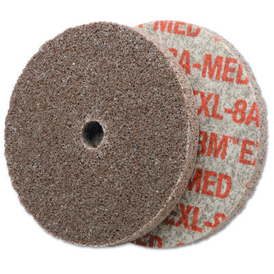 3M™ Scotch-Brite EXL Unitized Deburring Wheel, 3X1/4X1/4, Medium, Aluminum Oxide, 048011-15531