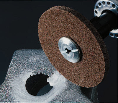 3M™ Scotch-Brite Roloc TR EXL Unitized Wheel, 3 in, 2S, Fine, Silicon Carbide, 048011-17184