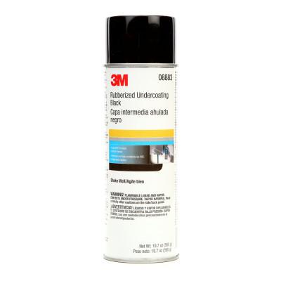 3M™ Rubberized Undercoating, Black, 19.7 oz Aerosol Can, 051131-08883