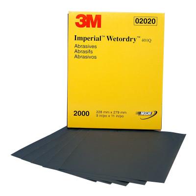 3M™ Wetordry™ Paper Sheets, Silicon Carbide, 1200 Grit, 11 in Long, 051131-02033