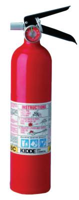 Kidde ProLine Multi-Purpose Dry Chemical Fire Extinguishers-ABC Type, Wall Hanger, 466227