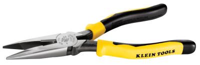 Klein Tools Heavy-Duty Long Nose Pliers, Alloy Steel, 8 9/16 in, J203-8