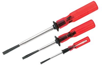 Klein Tools 3 Piece Slotted Screwdriver Set, SK234