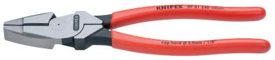 Knipex New England Linesman Pliers, 9 1/2 in Length, Plastic Coated Handle, 0901240SBA