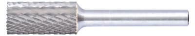 Pferd Carbide Tree/Pointed Shaped Bur Bit, 3/8"Dia.x3/4"L Cut, 1/4" Shank, Diamond Cut, 24803