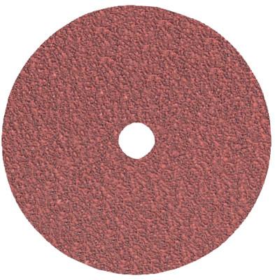 Pferd Ceramic Coated-Fiber Discs, 7 in Dia., 24 Grit, 62749