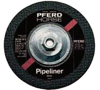 Pferd Pipeliner Cut-Off Wheel, 7 in Dia, 1/8 in Thick, 46 Grit Alum. Oxide, 63416