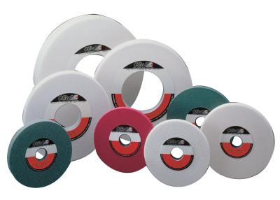 CGW Abrasives White Aluminum Oxide Surface Grinding Wheels, Type 1, 12 X 1, 5" Arbor, 46, H, 34752