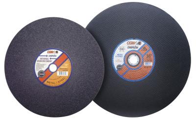 CGW Abrasives Cut-Off Wheel, Chop Saws, 14 in Dia, 3/32 in Thick, 36 Grit, for Stainless Steel, 36123