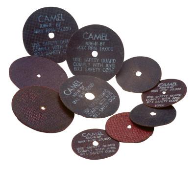 CGW Abrasives Cut-Off Wheel, Die Grinders, 4 in Dia, 1/16 in Thick, 36 Grit Alum. Oxide, 35508