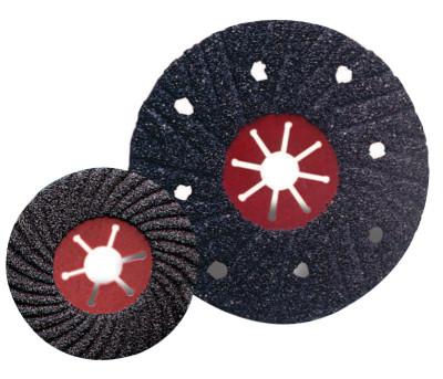 CGW Abrasives Semi-Flex Sanding Discs, Aluminum Oxide, 7 in Dia., 16 Grit, 35839