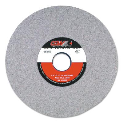CGW Abrasives Centerless Grinding Wheels, 32A, Type 1, 12 X 1, 3" Arbor, 60, K, 37739