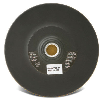 CGW Abrasives Hook and Loop Backing Pads, 5 in Diameter, 49534