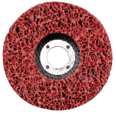 CGW Abrasives EZ Strip Wheels, Non-Woven, 4 1/2 X 7/8, Silicon Carbide, Red, 59204