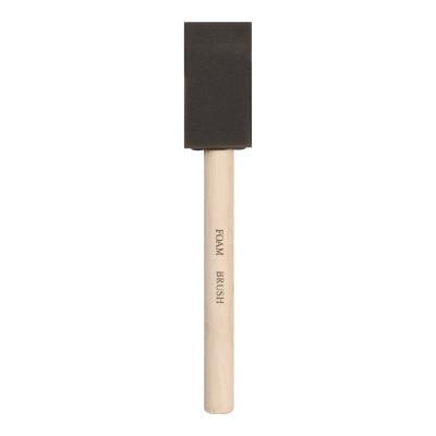 Krylon?? Industrial Foam Brushes, 1 in wide, Foam, Wood handle, 48/PK, 99081610