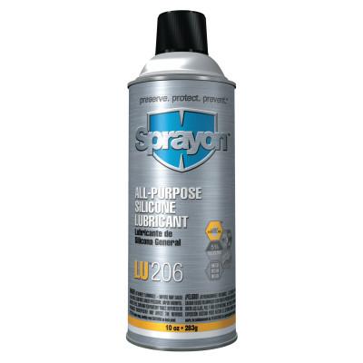 Krylon?? Industrial LUƒ?›206 All-Purpose Silicone Lubricant, 10 oz, Aerosol Can with Spray Anywayƒ?› Nozzle, SC0206000