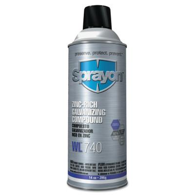 Krylon?? Industrial Zinc-Rich Cold Galvanizing Compound, 16 oz Aerosol Can, SC0740000