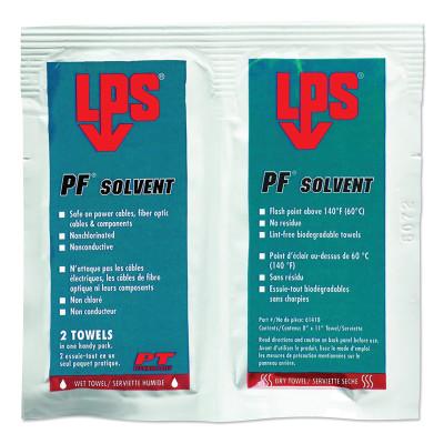 LPS?? PF Solvents Wet/Dry Wipes (Pack of 144), 61410