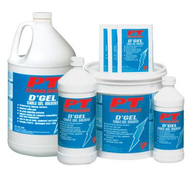 PT Technologies D'Gel Cable Gel Solvents, 55 gal Drum, 61255