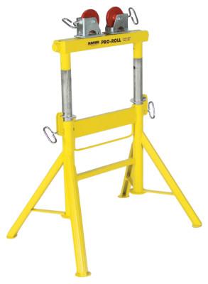 Sumner Pro Roll Stands, Steel Wheels, 2,000 lb Cap., 1/2 in-48 in Pipe, 780441