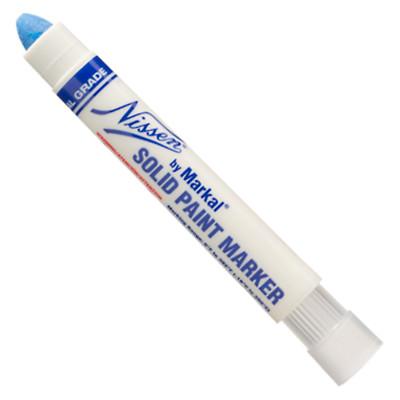 Markal® Solid Paint Marker, Blue, 5/16 in, Medium, 28774