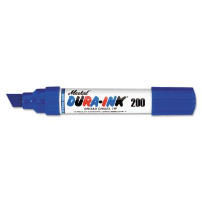 Markal® Dura-Ink 15 Markers, 5/8 in Tip, Felt, Blue, 96915