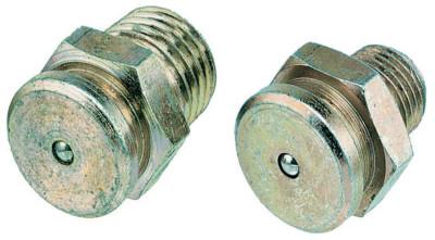 Lincoln Industrial Button Head Bulk Grease Fitting, 27/32 in, Male, 0.54 in, 5706