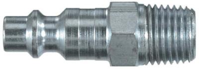 Lincoln Industrial Milton Style Couplers & Nipples, Straight, 1-3/4 in, Male, 1/4 in, 630104