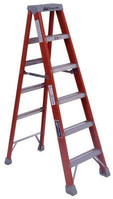 Louisville Ladder® FS1500 Series Fiberglass Step Ladder, 2 ft x 17 in, 300 lb Capacity, FS1502