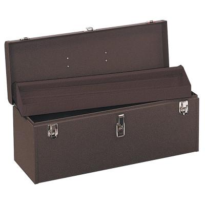 Kennedy 24 " Professional Tool Boxes, 24 1/8"W x 8 5/8"D x 9 3/4"H, Steel, Brown Wrinkle, K24B