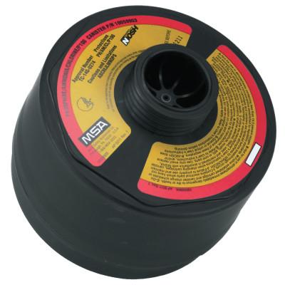 MSA Gas Mask Replacement Canisters, Advantage 3100 Facepiece, Cartridge/Filter, P100, 10059903