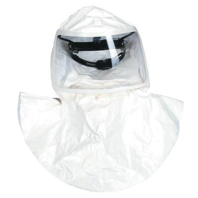 MSA OptimAir TL Tychem SL PAPR Hoods, Double Bib, 10083382