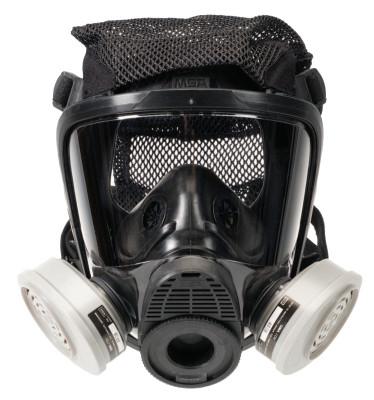 MSA Advantage® 4000 Facepiece, Medium, Net Harness, Silicone, 10083760