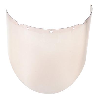 MSA V-Gard Visor for Elevated Temperature Applications, Clear, 17 3/4" x 9 1/2", 10115848