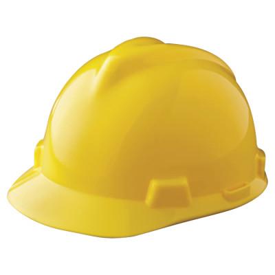 MSA V-Gard Protective Caps, Staz-On, Cap, Yellow, 463944