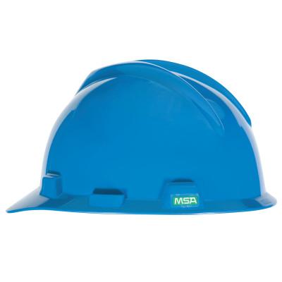 MSA V-Gard Protective Caps, Staz-On, Cap, Blue, Large, 476928
