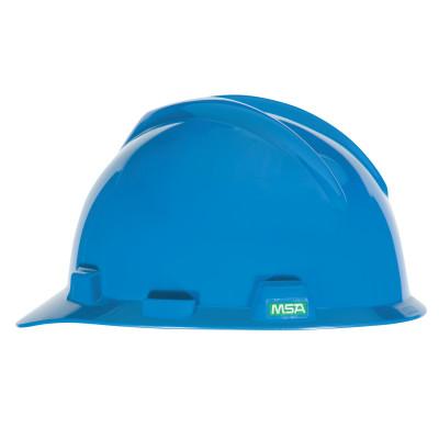 MSA V-Gard Protective Caps, Fas-Trac III, 7 1/2 - 8 1/2, Blue, 477483
