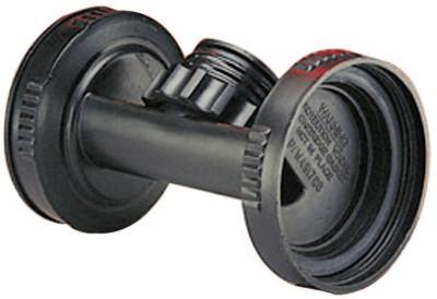 MSA Twin-Cartridge Adapter, Used with Ultravue® and Ultra Elite®, Plastic, Black, 803622