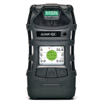 MSA Altair 5X Multigas Detectors, Carbon Monoxide/Hydrogen Sulfide/Oxygen, A-ALT5X-BLK0100T0S0