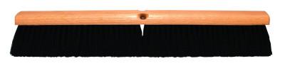 Magnolia Brush No. 26 Line Floor Brushes, 18 in, Black Horsehair/Plastic/SR Grade Plastic, 2618