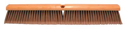 Magnolia Brush No. 37 Line Floor Brush,30 in Hrdwd Blk, 3 in Trim, Slvr Flagged-Tip Polystyrene, 3730