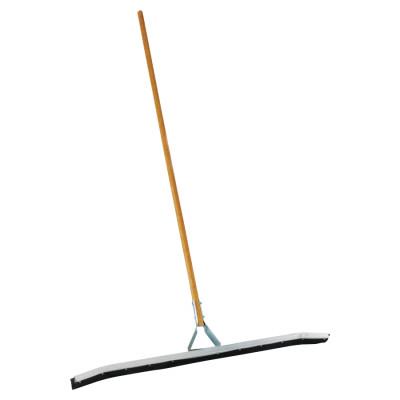 Magnolia Brush Curved Squeegee, 36 in, Rubber, Tapered Handle Socket, 4636-TP