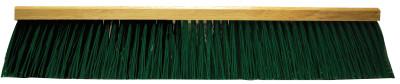 Magnolia Brush No. 55 Line FlexSweep Garage Brushes, 24 in, 3 3/4 in Trim L, Stiff Green Poly, 5524-FX