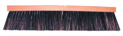 Magnolia Brush Heavy-Duty Street Brooms, 24 in Hardwood Block, 4 1/4 in Trim L, Blue Plastic, 6424-A