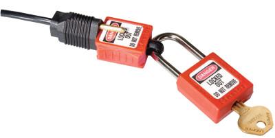 Master LockÂ® Compact Plug Prong Lockouts, 120V, S2005